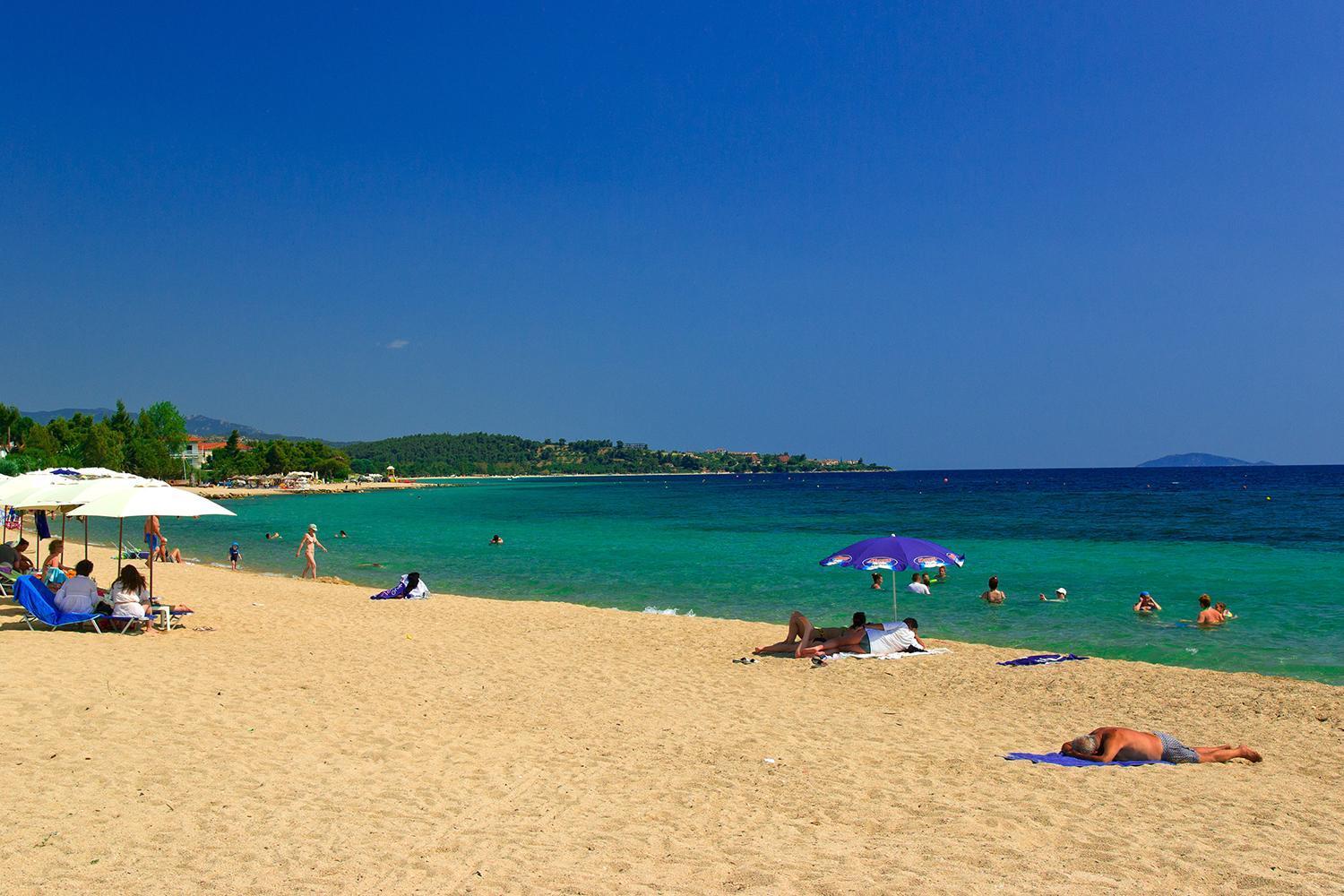 Sithonian Sunset Luxury - Nikiti Cozy Getaways Aparthotel Bagian luar foto